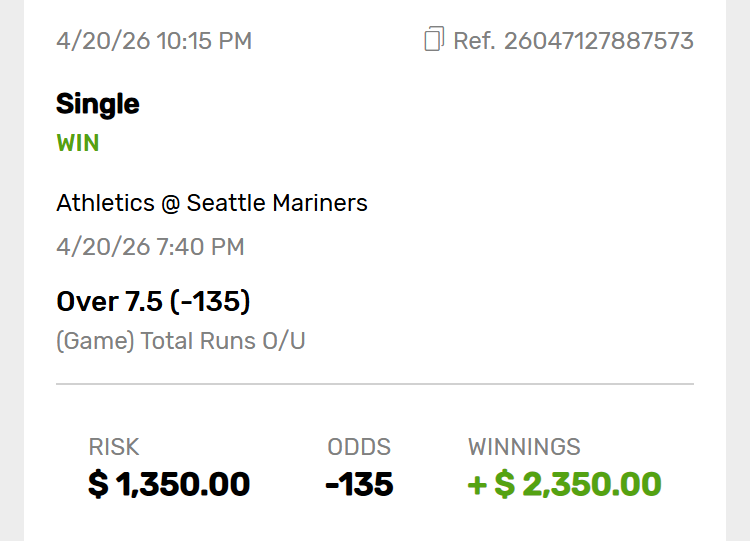 FREE MONEY MONDAY ✅

Can't argue with how these teams play