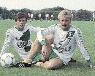 footballmemorys's tweet image. Nantes New signings in 1987 Frankie Vercauteren and Maurice Johnston

#Nantes #LaMaisonJaune #Transfers