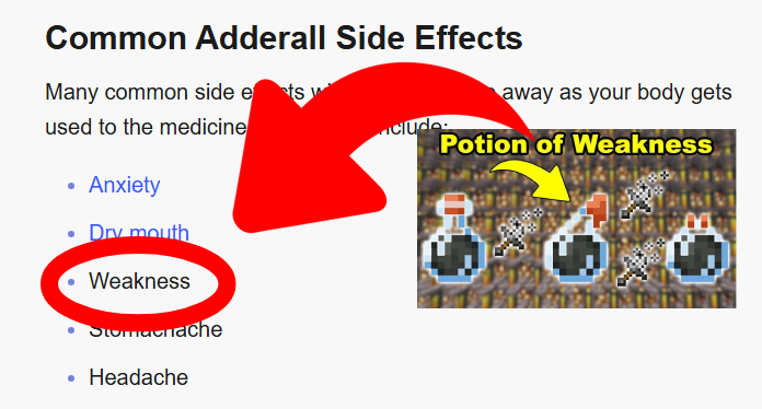 started adderall today mom sent me this image who made this