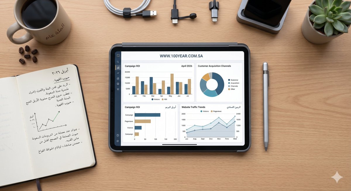 Yeear100's tweet image. Scale your business with data-driven marketing strategies. Transform your brand presence and reach the right audience at the right time. 📊💡
 Visit us: 100YEAR.COM.SA 

#DigitalMarketing #GrowthHacking #BusinessStrategy