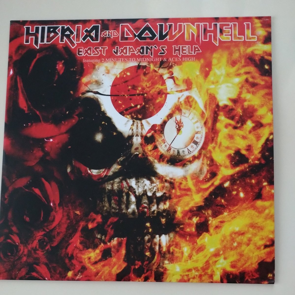 Chang19720508's tweet image. #NowPlaying
#音楽の有る生活

Hibria &amp;amp; Downhell/East Japan's Help

※東日本大震災復興支援特別盤🤘2バンドによるIron Maidenのカバーになります。GALNERYUSのSYUも参加しています。2曲しか収録されていないのが残念ですが、日本の為にこの様な作品を作ってくれるのが嬉しいですね。輸入盤だけど💦