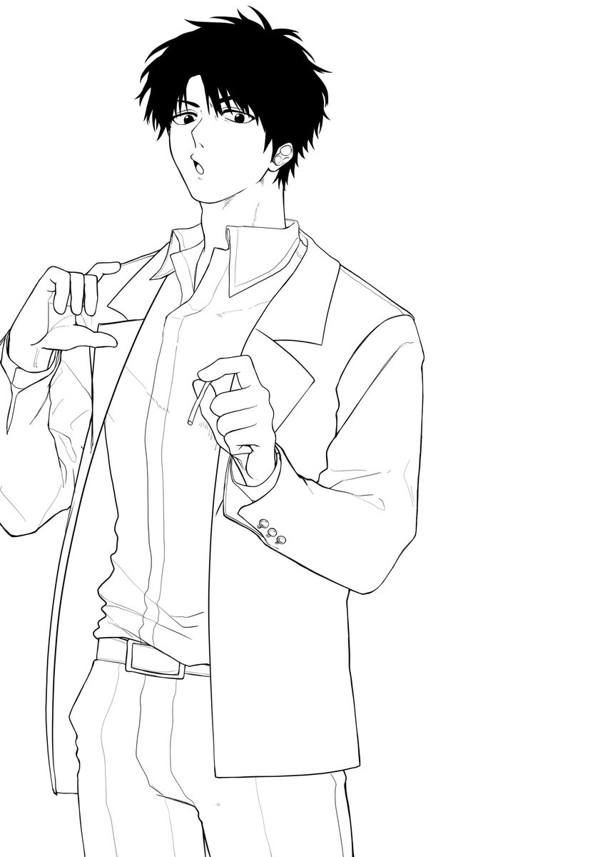 CuromuComic_024's tweet photo. 銃が描けないため完成できなくなってます https://t.co/OCSykScbC5