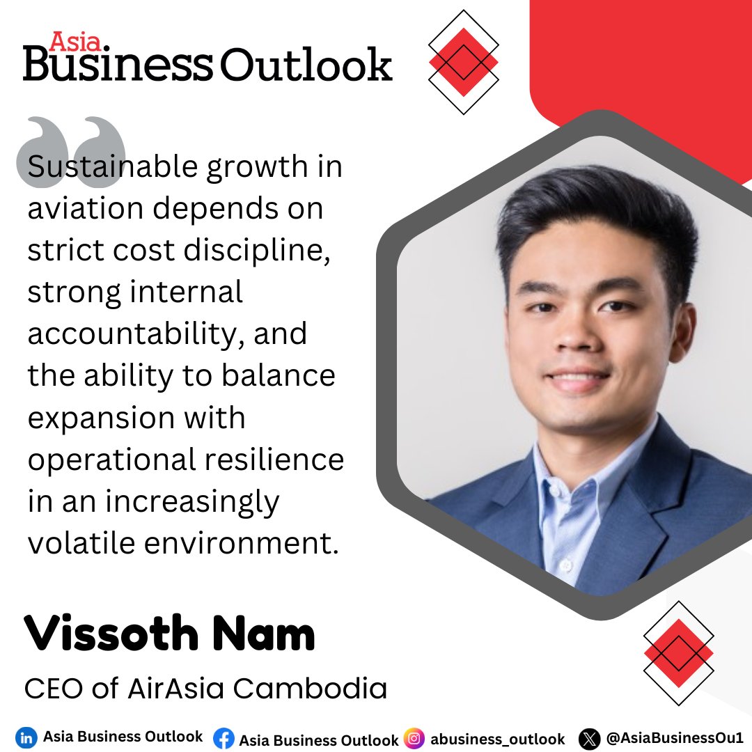 AsiaBusinessOu1's tweet photo. navigating fuel cost volatility, scaling operations in a fragmented ecosystem, & unlocking Cambodia’s untapped travel and cargo potential.
Read More: https://t.co/T4sVdLAIAf
#sustainablegrowth #startupenvironment #aviationlandscape #Infrastructuredevelopment #aviationecosystem https://t.co/qLRgbo3lOe