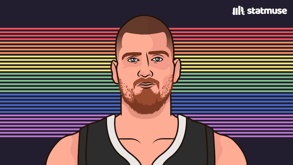 statmuse's tweet image. Jokic vs Minnesota:

8-20 FG
1-7 3P