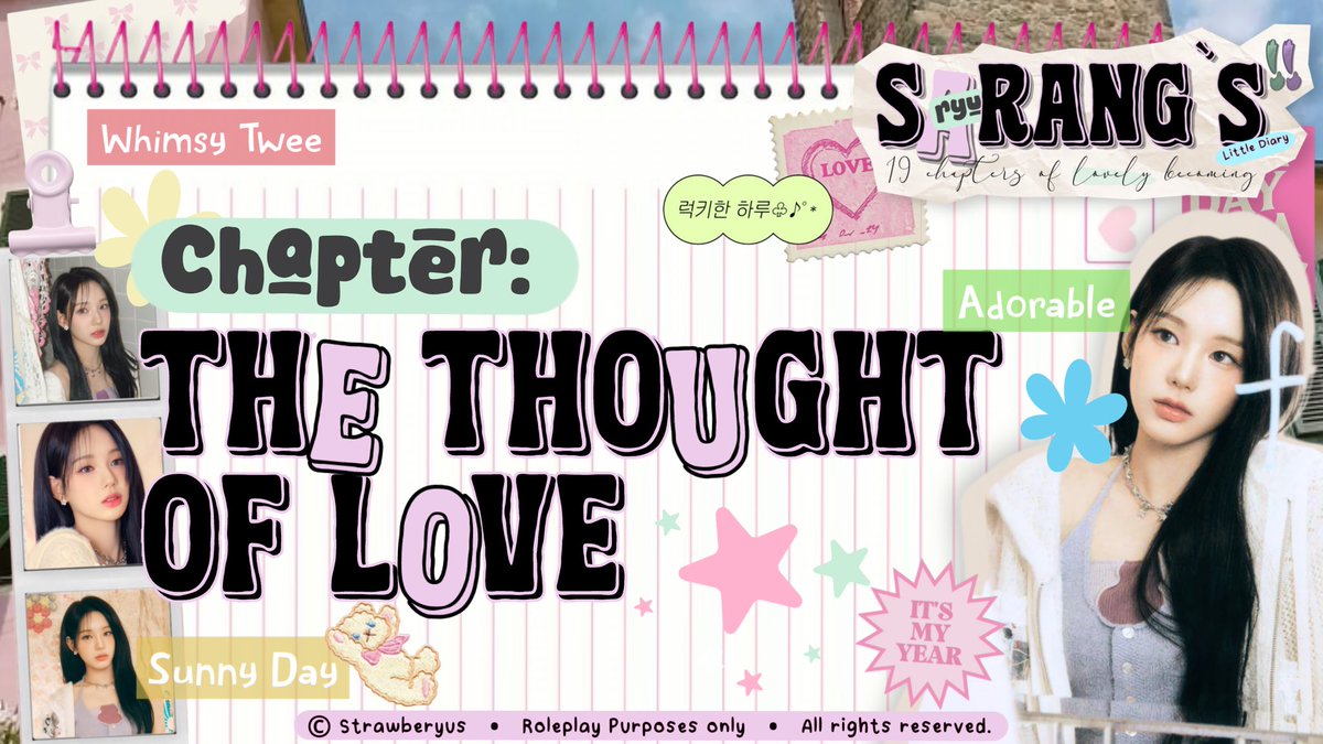 ໒꒱₊ Cupid's Little Target, 𝗦𝗮𝗿𝗮𝗻𝗴 . . 🩷💭 tweet media