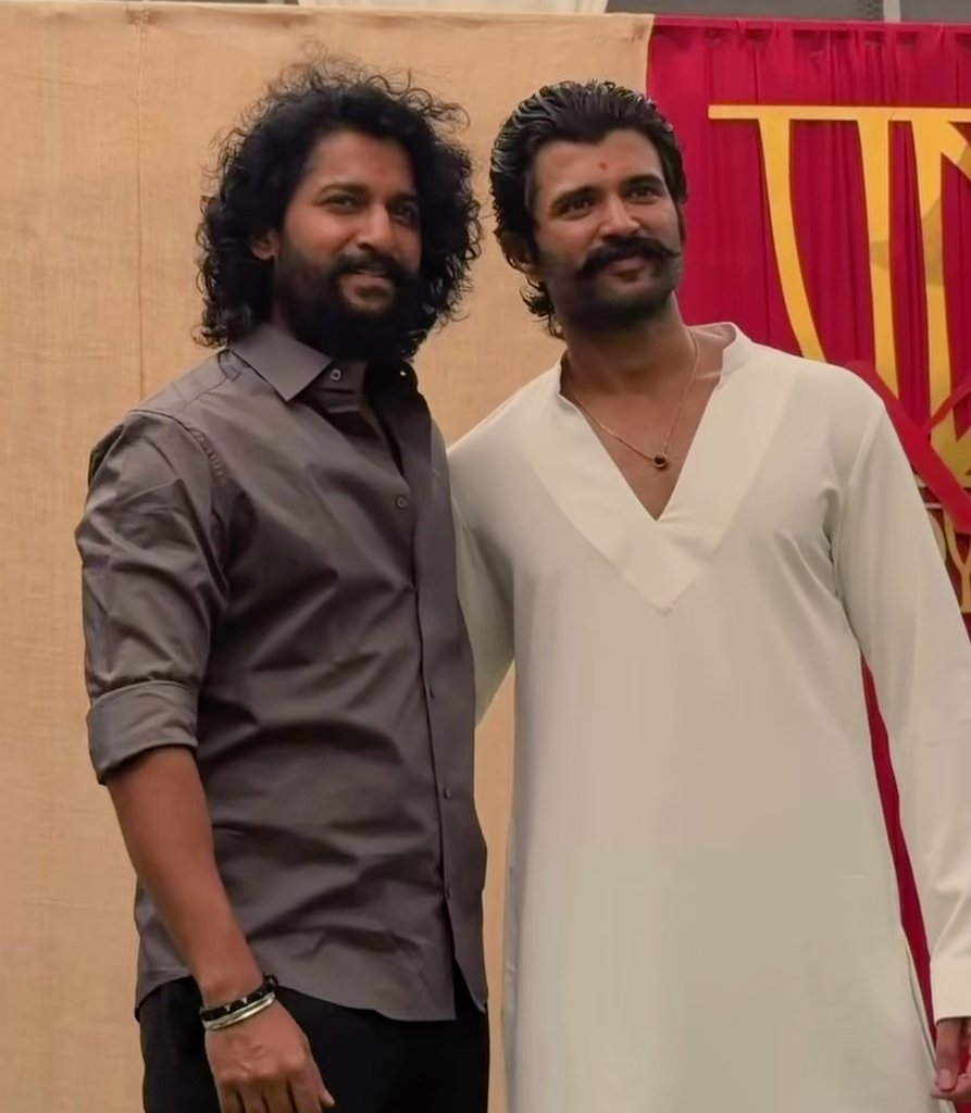 TuckJagadish's tweet image. ❤️❤️

#Nani #VijayDevarakonda #TheParadise