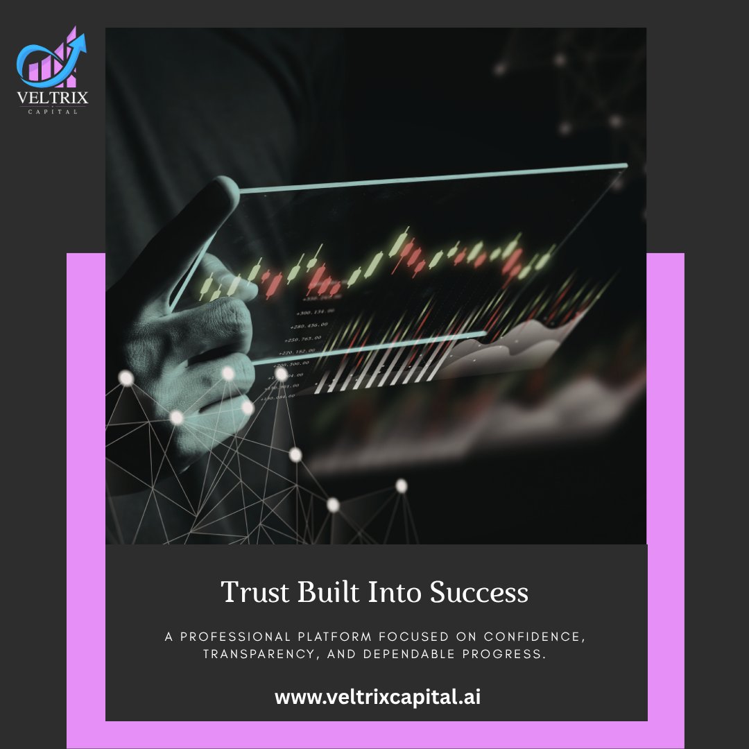 veltrixcapital's tweet image. Built on trust, driven by progress. A professional platform focused on transparency, security, and long-term vision for a stronger future. Join a system designed for confidence and steady growth.
 veltrixcapital.ai
#VeltrixCapital #TrustAndGrowth #SecureFuture #Professional