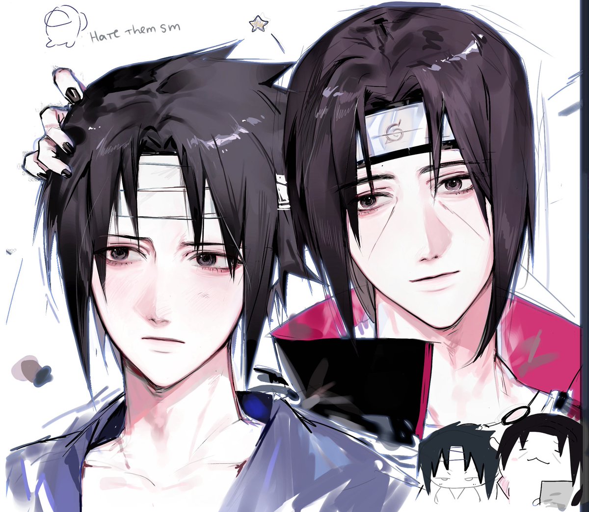 😁🫶 #itachi #sasuke