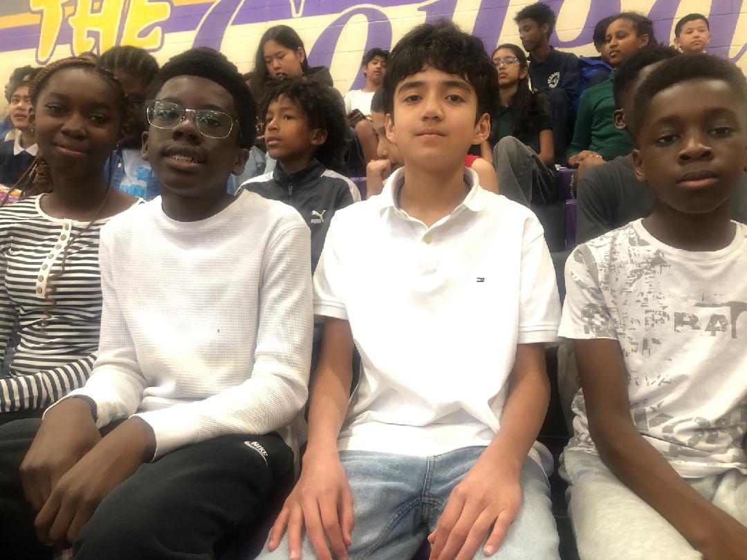 PotomacMS's tweet photo. Shout out Rosalyn Sakyi, Jaiden Owusu, Erick Melendez, and Jared Owusu for representing Potomac Middle School at the PWCS Math Tournament at Benton Middle School! Your Panther pride, perseverance, and dedication truly stood out. Keep pushing limits, and embracing challenges. https://t.co/ACU7LMsdhP