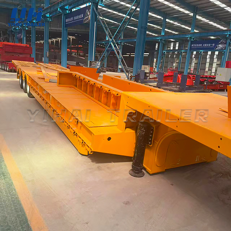YIHAITRAILER's tweet image. China YIHAI 3Axles Low Bed Trailer with Hydraulic Ladders🚛
✅Made Of High-Strength Steel For Best Durability.
✅Single-Section Hydraulic Ladders.
✅Dimensions&amp;amp;Capacity All Customizable Service.
👉 WhatsApp:+86 13370591604
#LowBedTrailer #HydraulicLadders #Trailerforsale