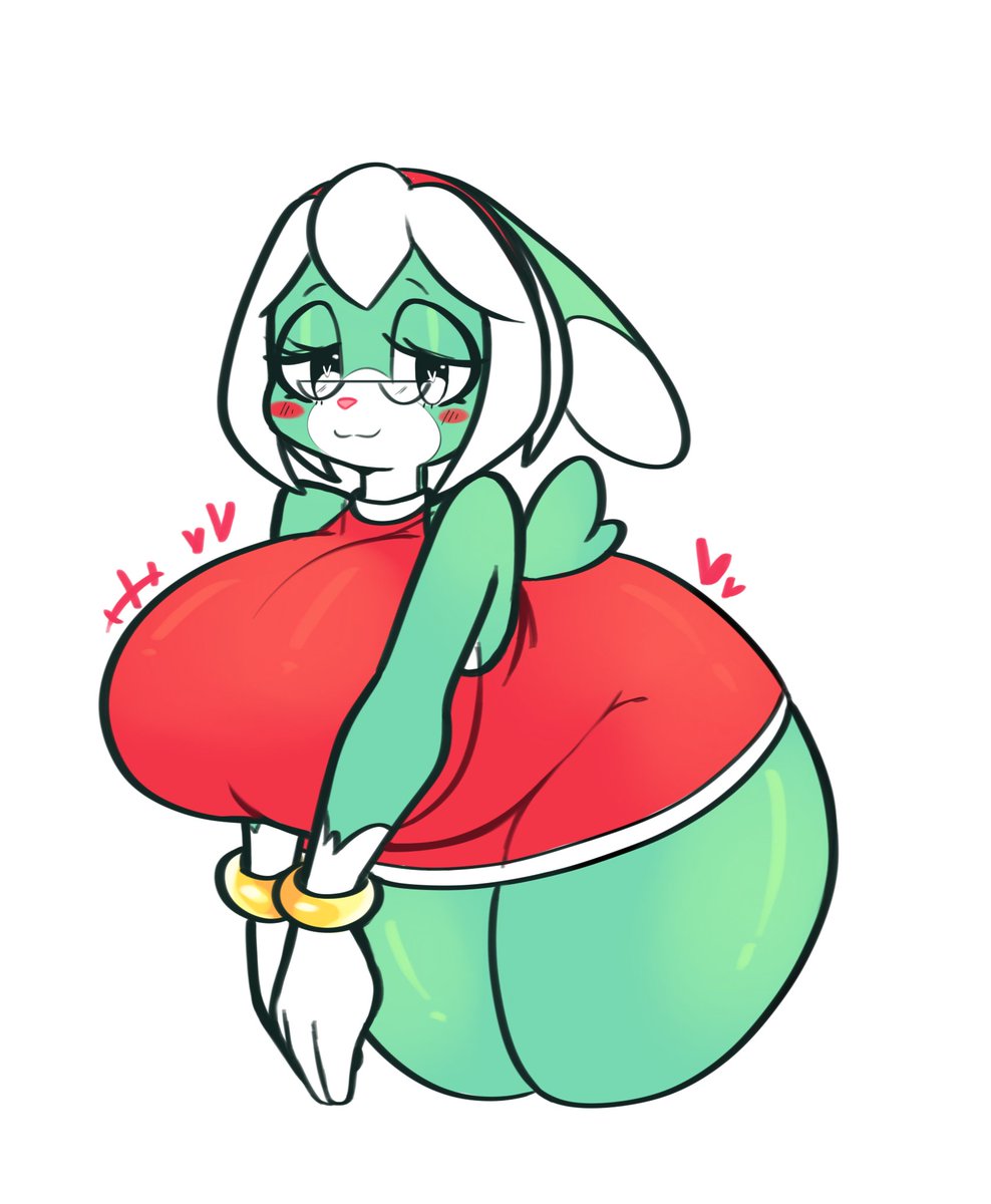 Bunny milf trying one of her son's cosplays (Old drawing I completely forgot)