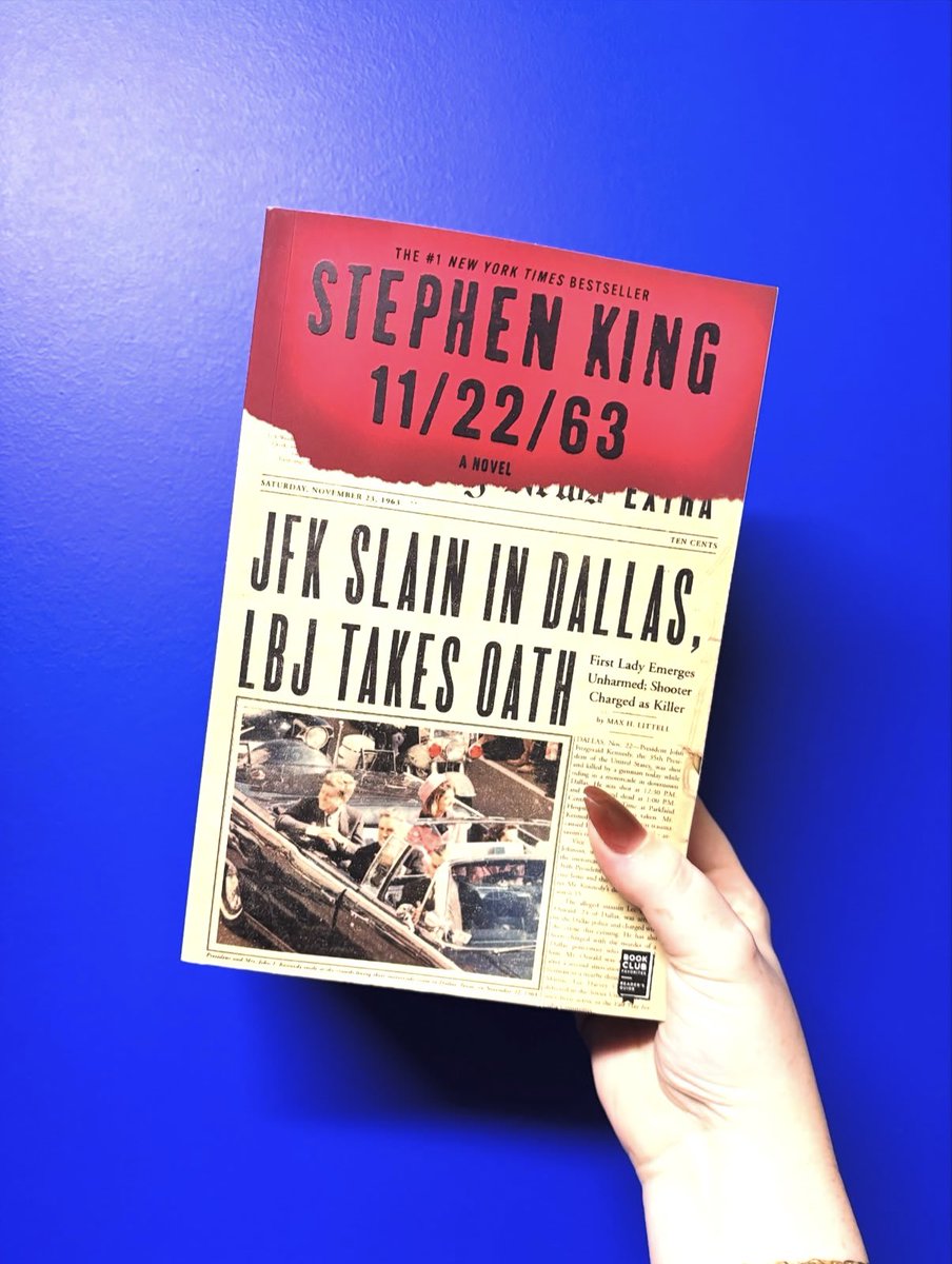 silnotseal's tweet photo. #nowreading 11/22/63 by Stephen King (page 30 of 1,329)

[ceedit picture to @/greenlightliterature IG] https://t.co/UV26Ou0z5p