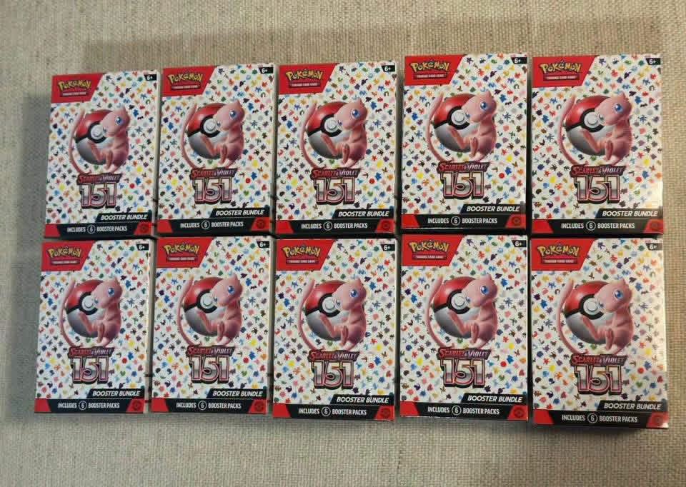 ⭐️FREE Pokemon Cards⭐️

Retweet and follow me <a href="/wilsherdav/">wilsher Dav Tcg</a>,
Tag 2 friends to also follow me.

3 151 Booster Bundles 

Winner picked 4/30

#pokemontcg #pokemontwt #pokemonmarket