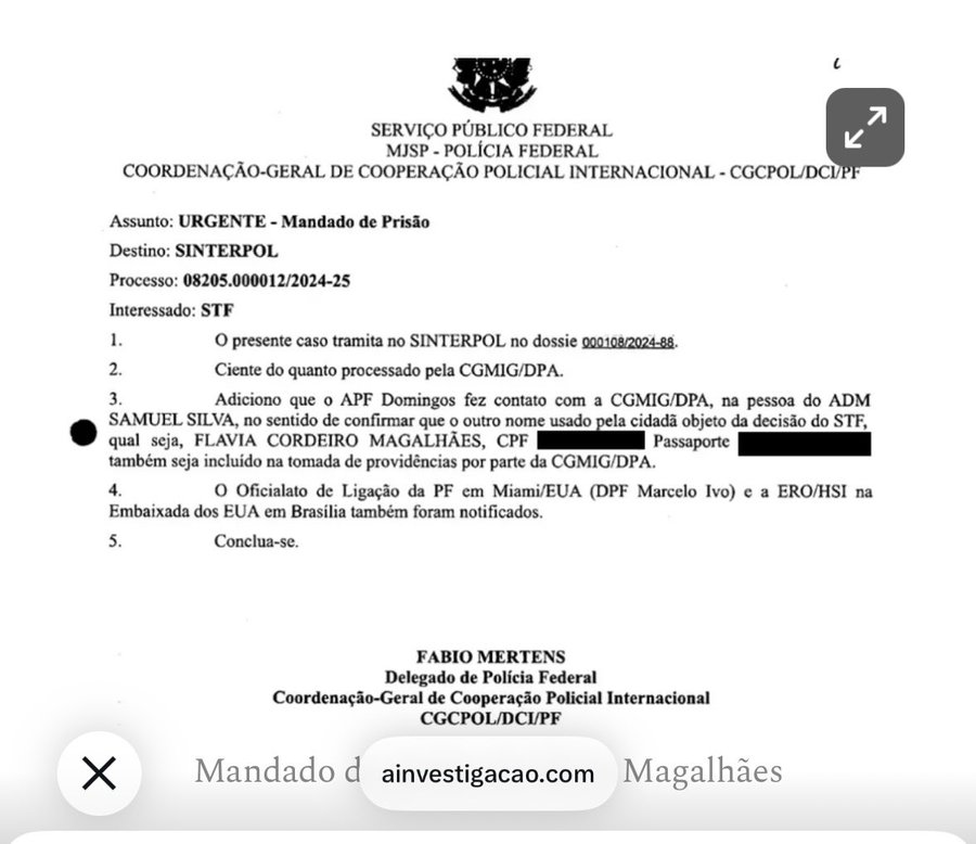 E aí, <a href="/Estadao/">Estadão 🗞️</a> ?????????????

Então quer dizer que o "meu relato", baseado em documentos OFICIAIS, sobre a perseguição à cidadã americana Flávia Magalhães <a href="/FlaviaMSoares76/">Flavia Magalhães</a> , EM SOLO AMERICANO, por Marcelo Ivo, era balela????????

Disse a matéria MENTIROSA do <a href="/Estadao/">Estadão 🗞️</a>:

"Flávia
