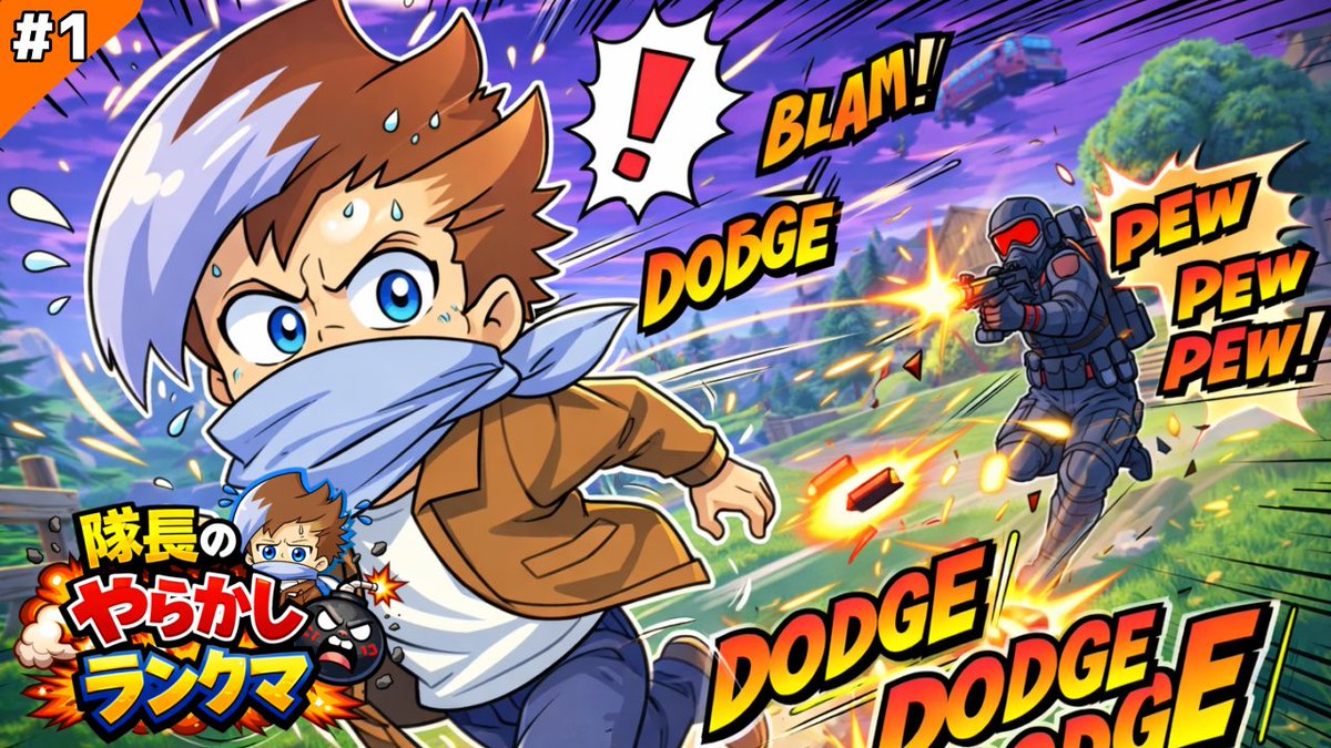 pota_mizuki's tweet image. 【お知らせ】
シルバー帯から始める隊長のやらかしランクマ!!を本日12時より公開します！
強くなる為、参加者を守れるようになるために頑張るので、改善点や気づいた事があればコメントで教えてねー！
#Fortnite
#YouTube