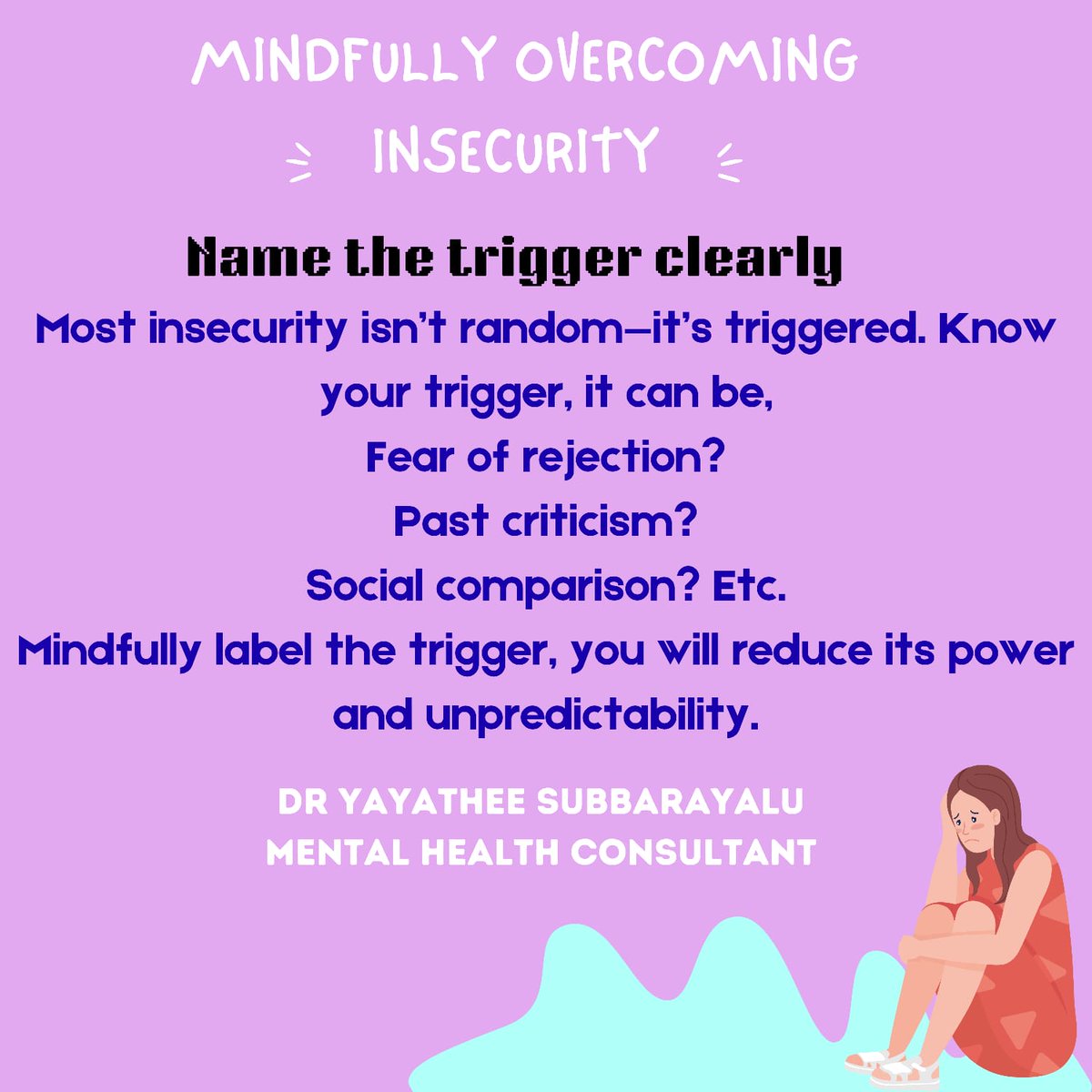 DrYayatheeS's tweet image. "Mindfully knowing what the trigger will help to manage them well." - Happy Mindfulness Morning ☺️ 

#Mindfulliving
