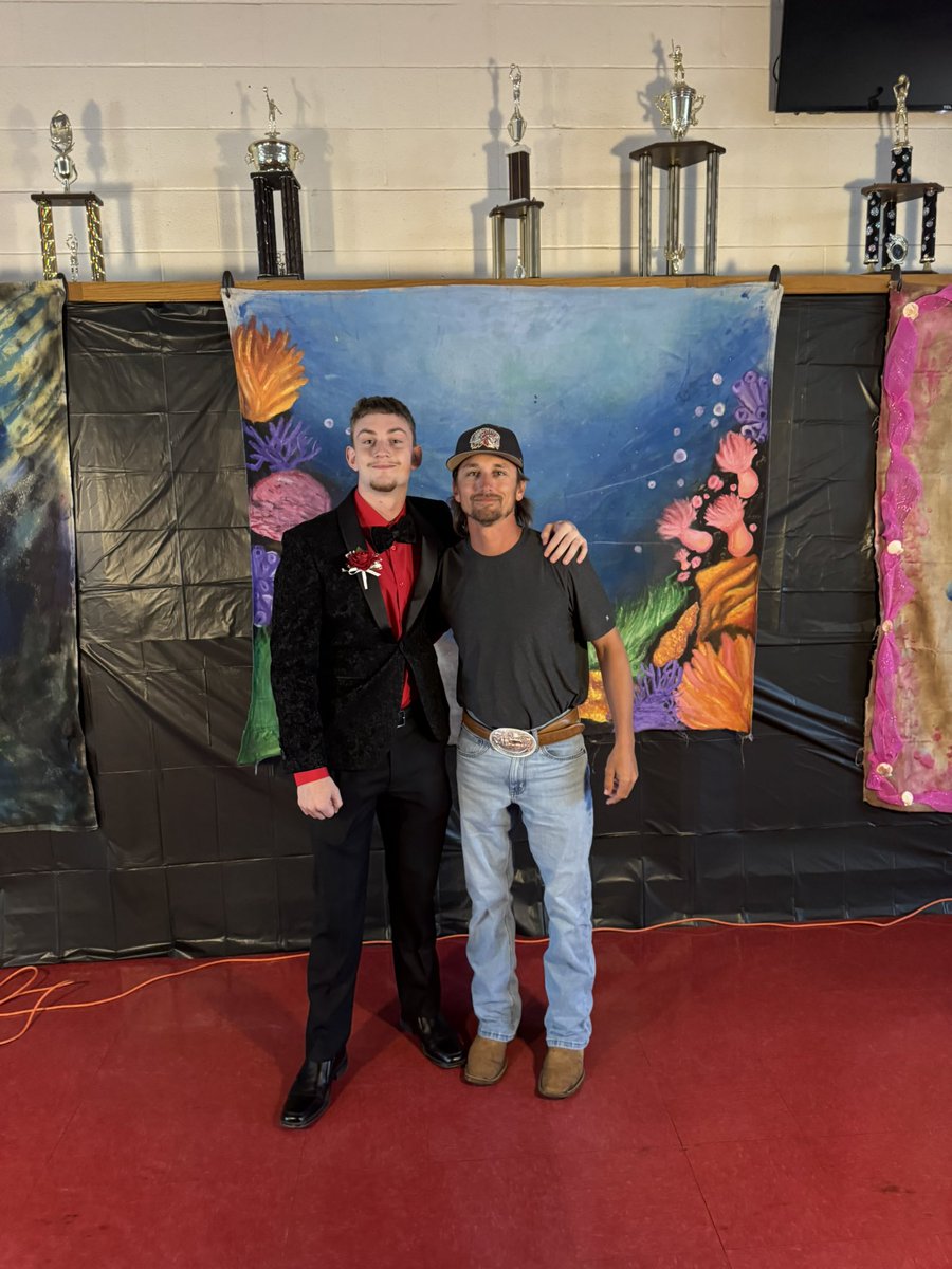 Swung by prom on Saturday to see my people! Even got a pic with a couple guys just being dudes…love who I’m surrounded by. Wouldn’t change a thing! #Redskins #family