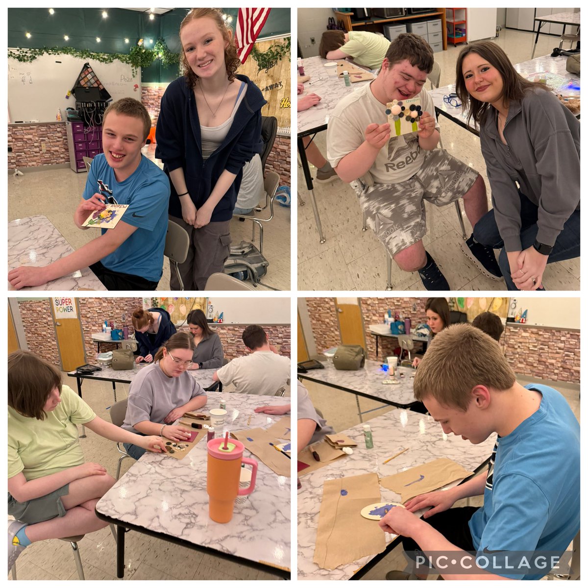 PHSspeechteam's tweet photo. Flowers with our friends. @Principal_PHS_ @scottlangford72 https://t.co/PsCsatMLbY