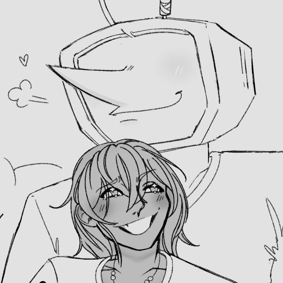 EspressoUTDR's tweet image. I spent so long on this, and I don't like it, so I cropped the part I like :)

#selfship #deltarune #yumeshipping #Tenna