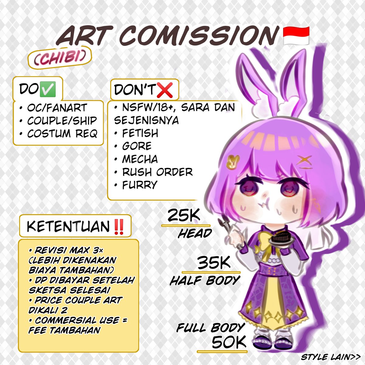 diichaaaan 🐰🍫「Open Art Comission」 tweet media