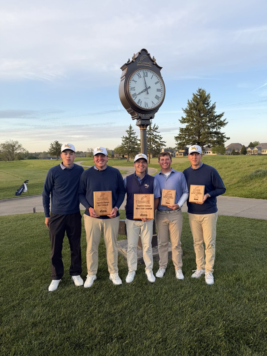 Marian Men's Golf tweet media