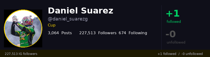 NASCAR Follow Tracker tweet media