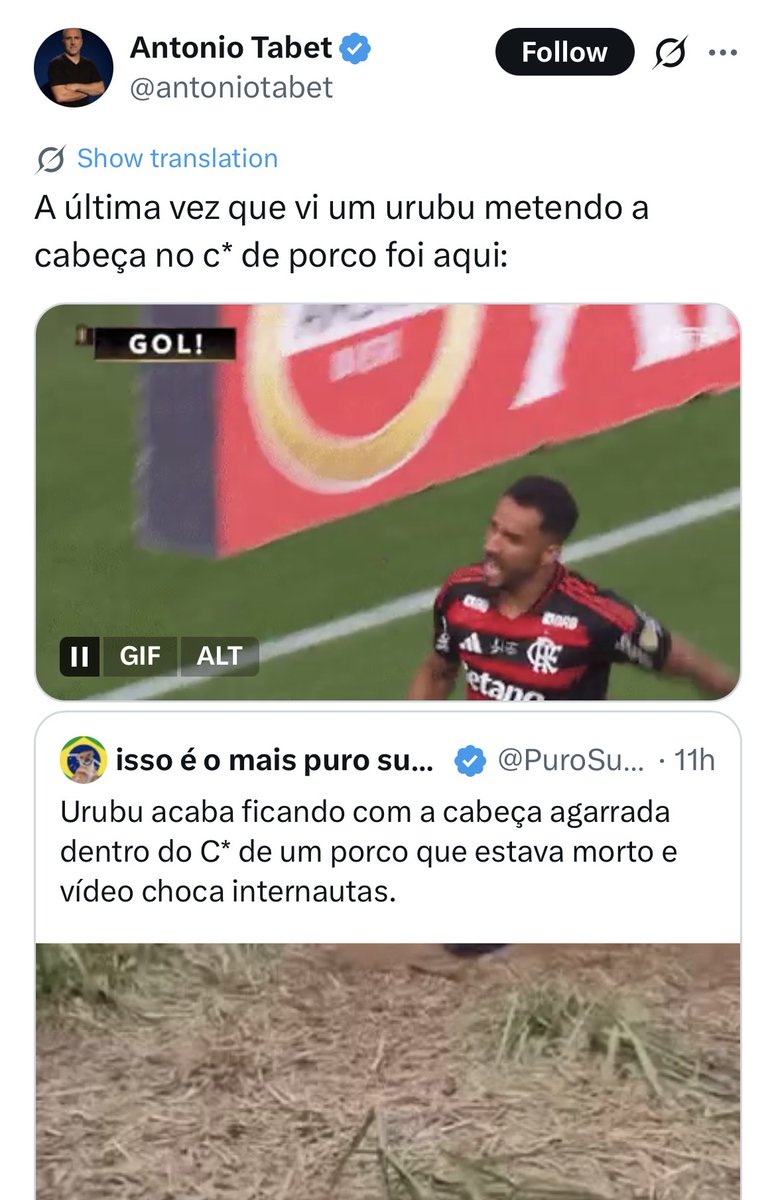 feracoresep's tweet photo. Pôxa, que cara engraçado!
Que postagem inteligente e perspicaz a dele… https://t.co/nAVIP2r9cV