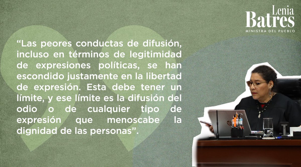 Lenia Batres tweet media