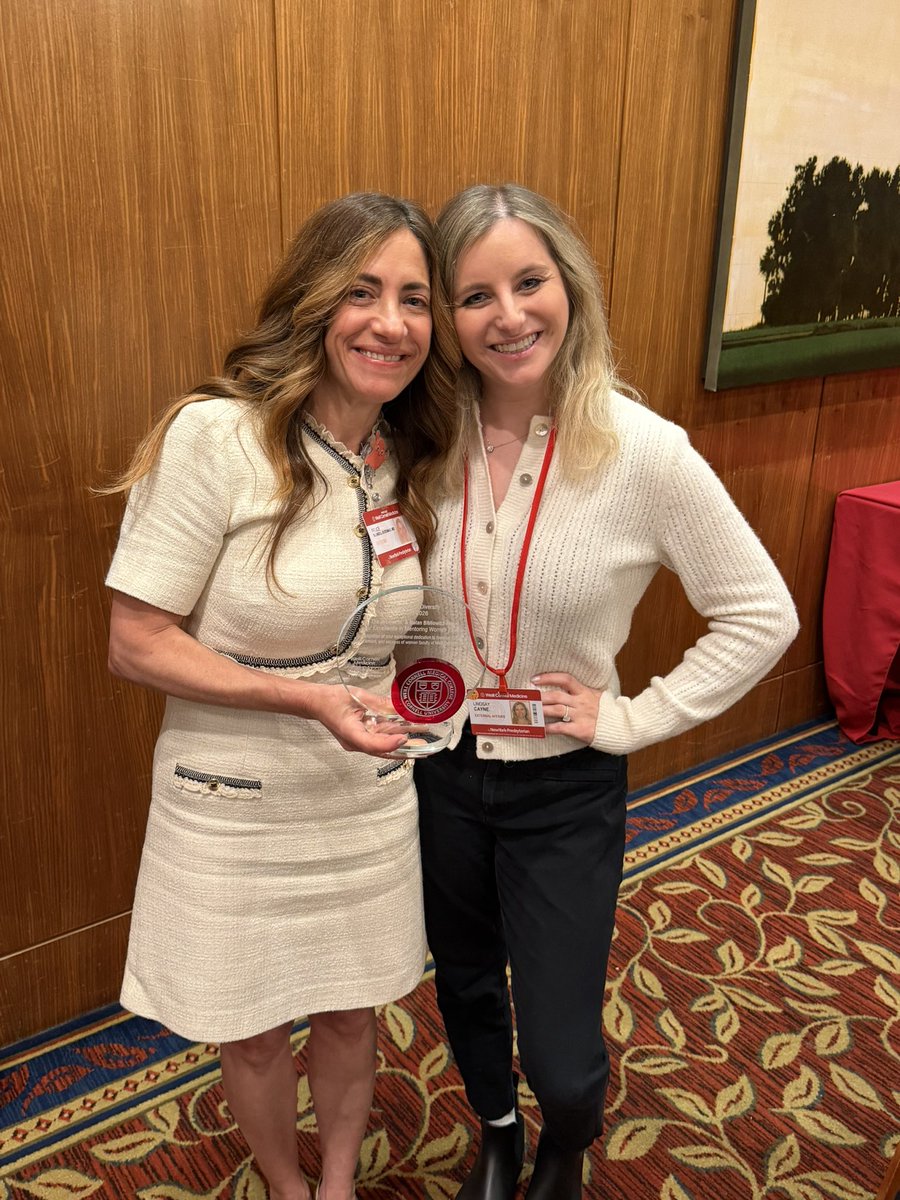 lindsaycayne's tweet image. Congrats @FeliceSchnoll on receiving the 2026 Pioneers in Diversity Jessica M. and Natan Bibliowicz Award for Excellence in Mentoring Women Faculty! I couldn’t be prouder to have you as my mentor.

@WeillCornell #mentoring #mentor