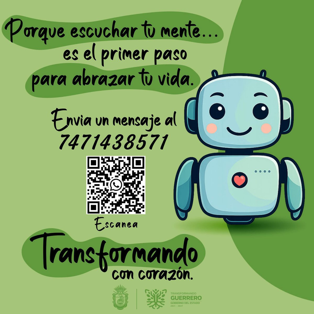 SejuveGuerrero's tweet photo. ¿Te sientes abrumado, solo o sin saber a quién acudir?✨💭A veces hablar también es una forma de cuidarnos.
🤖Recuerda que, en #Guerrero tenemos a  #SamBot.💬 Es seguro, privado y sin juicios, donde puedes conversar en cualquier momento.
Acércate. No estás sol@.  🫶 https://t.co/ZSdkNRBMjE