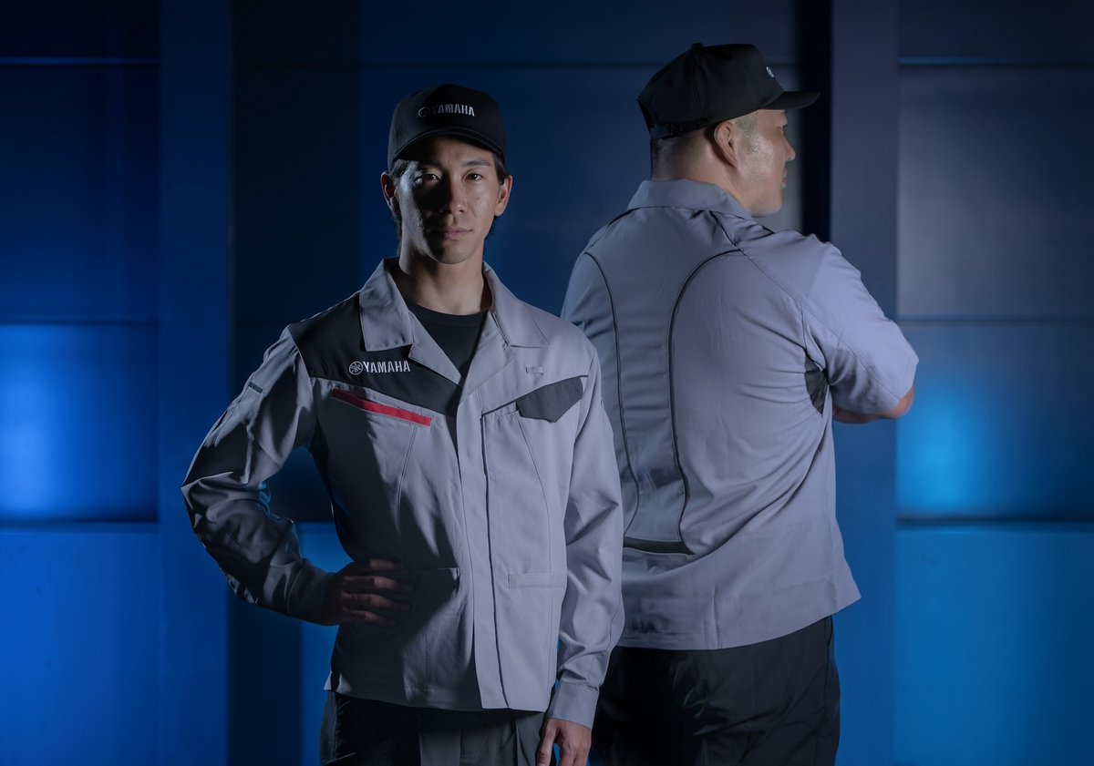 responsejp's tweet image. ヤマハ発動機、「夏用ユニホーム」を社内開発、快適性・安全性や多様性をカタチに
response.jp/article/2026/0…

#バイク #ヤマハ