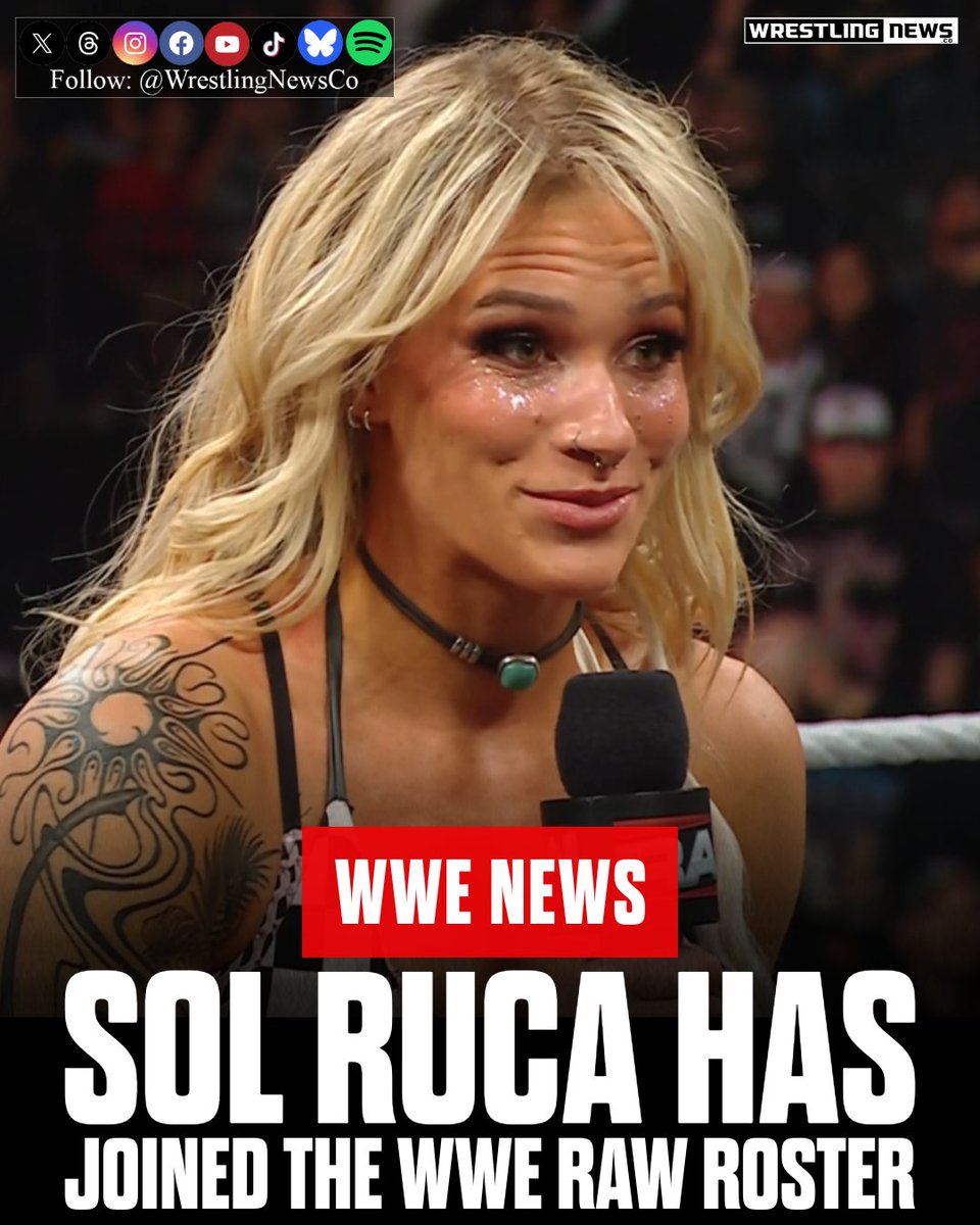 WrestlingNewsCo's tweet image. Sol Ruca vs. Liv Morgan feud kicking off tonight on Monday Night Raw.

#WWE #WWERaw