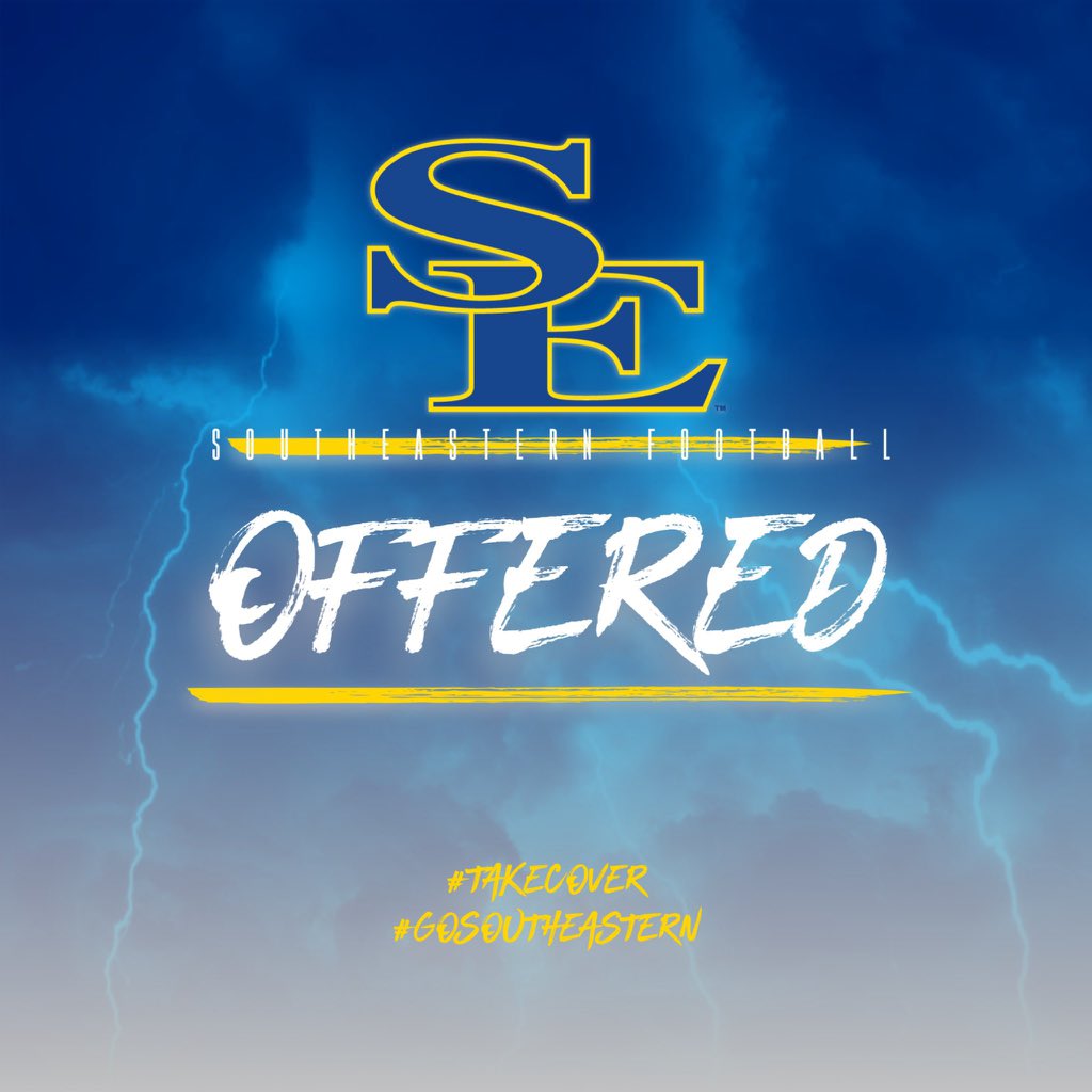 chaunc3y_2's tweet photo. #AGTG After a great conversation with @CoachZoMitch, I’m blessed to receive an offer to @SoutheasternFB! 

@coach9cg @CCSRecruitingFB @kcolesports @SilverbackU @samspiegs @MikeRoach247 @TXPrivateFBGuy @tomloy247 @JButler_210 @_RL_Martin @dctf @TFloss32 @AtterberryBo https://t.co/qP3iroMGQe
