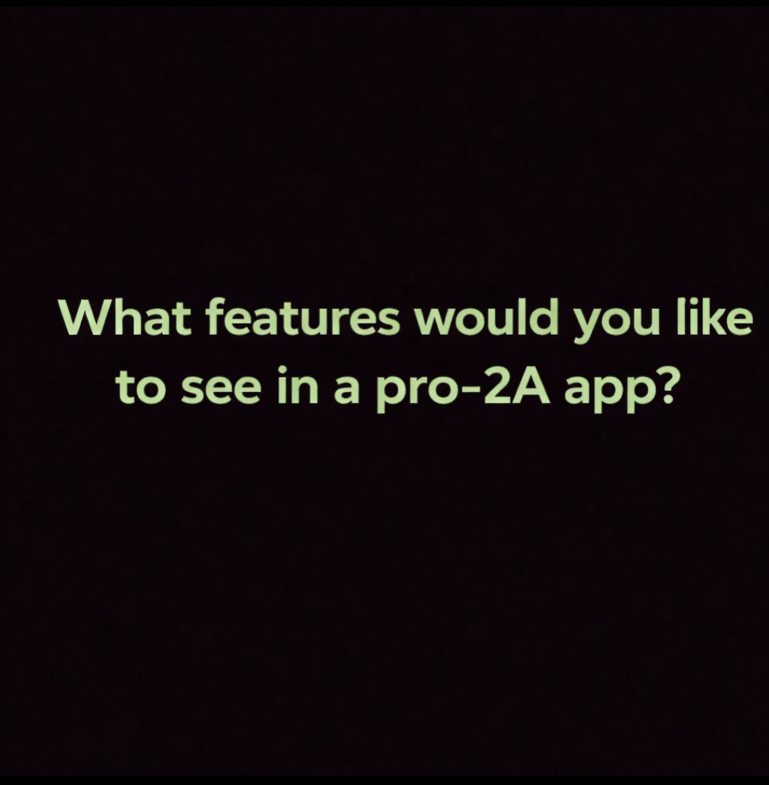 vaultraq's tweet image. What features would you like to see in a pro 2A app? We're always looking to add new features that can best serve our users! 

#2acommunity 
#gunlife 
#pewpewpew 
#yourvaultyourrules