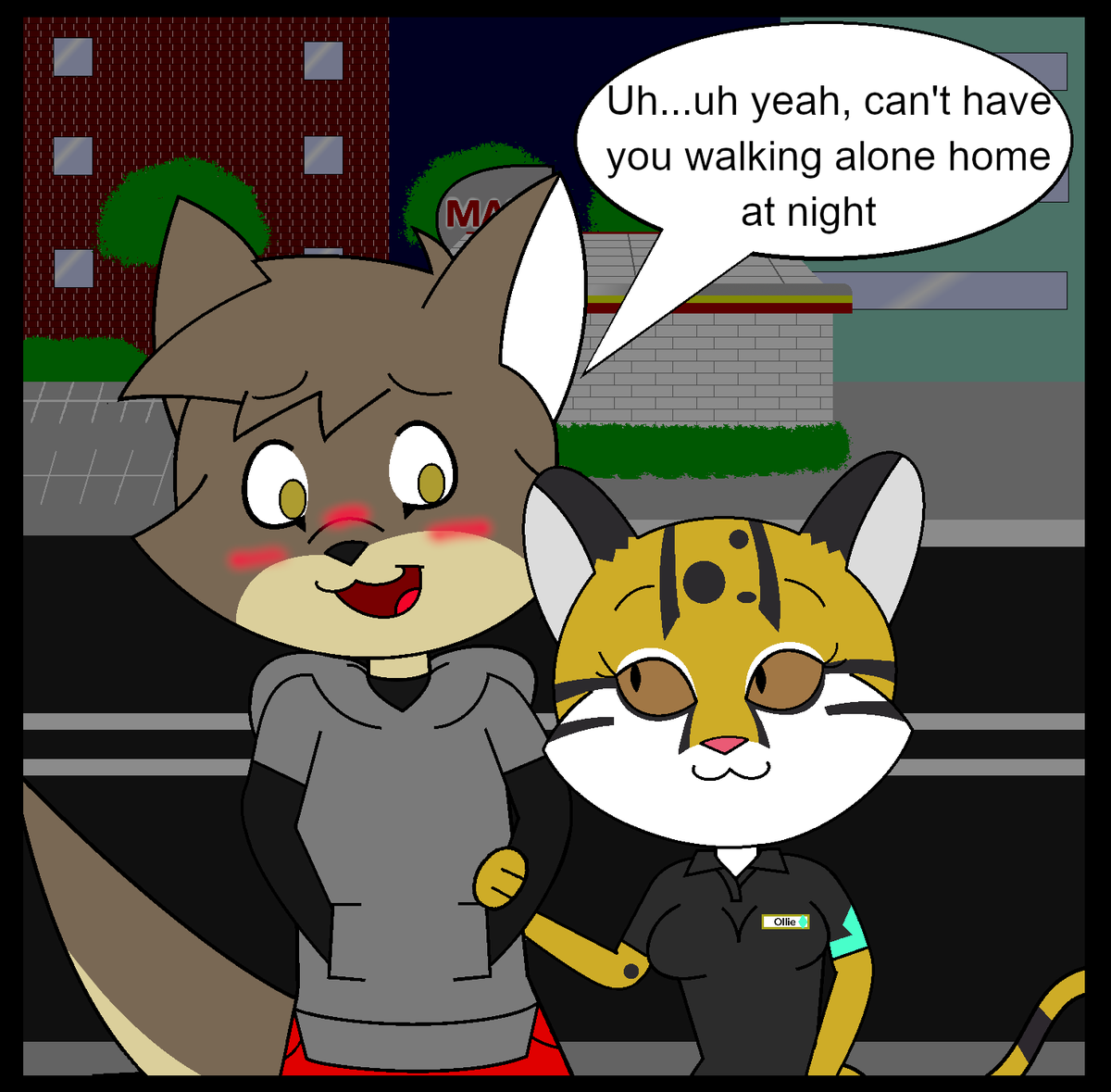 AppleDire's tweet image. Do I see something brewing here?#Anthro #furryart #furryartwork #digitalart #DigitalArtist #illustrationartist #originalcharacters #Illustation