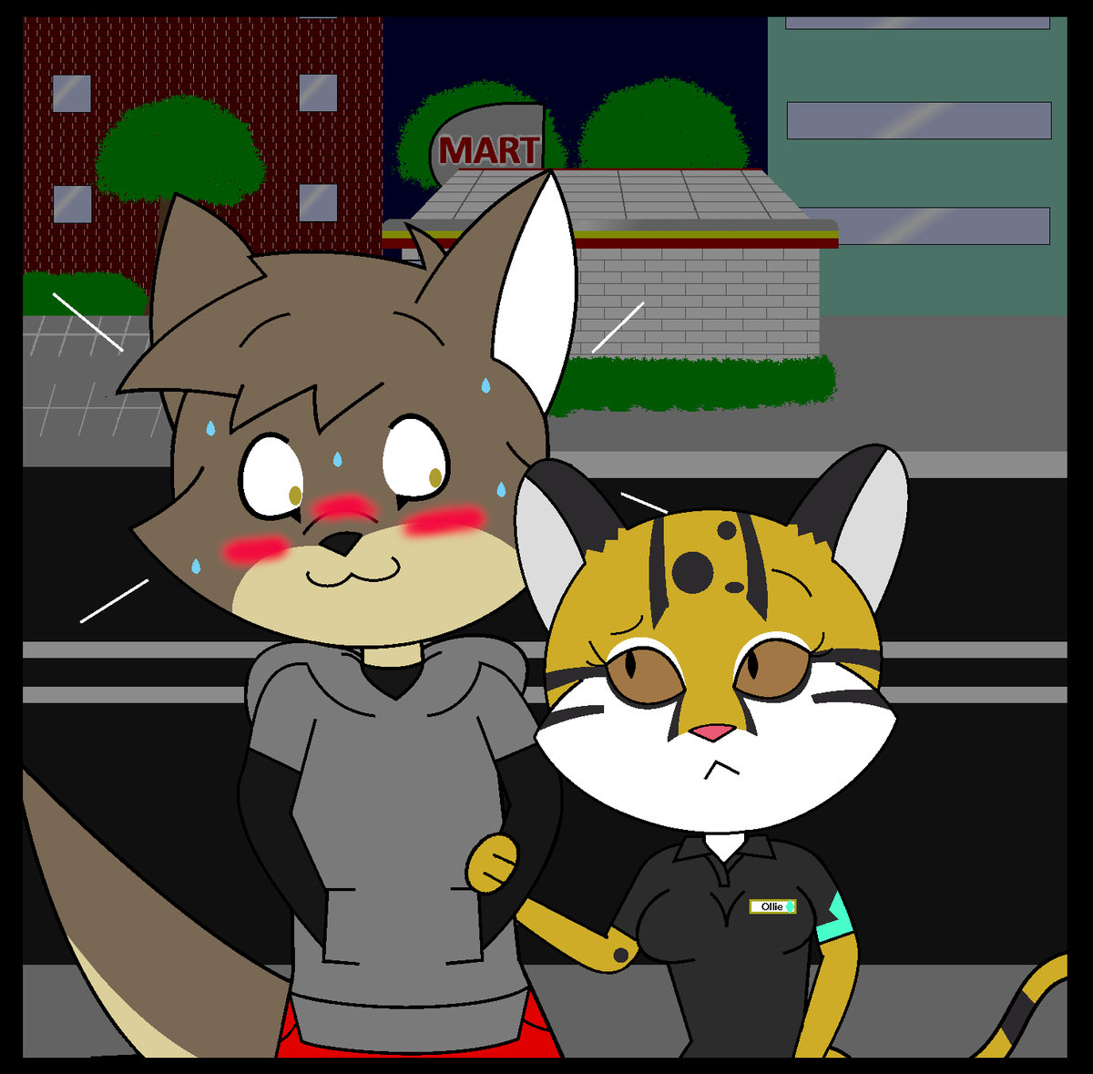 AppleDire's tweet image. Part 2 #Anthro #furryart #furryartwork #digitalart #DigitalArtist #illustrationartist #originalcharacters #Illustation