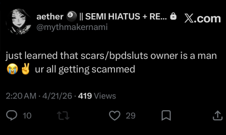bpdsluts's tweet image. got exposed for being a man unlucky #scam #scammer #conartist #badperson #danger