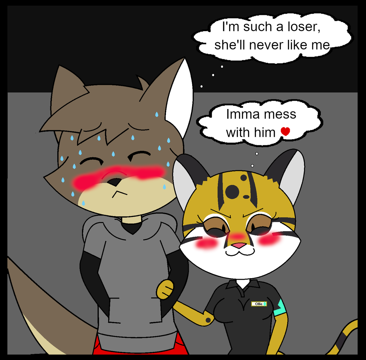 AppleDire's tweet image. Part 3 #Anthro #furryart #furryartwork #digitalart #DigitalArtist #illustrationartist #originalcharacters #Illustation