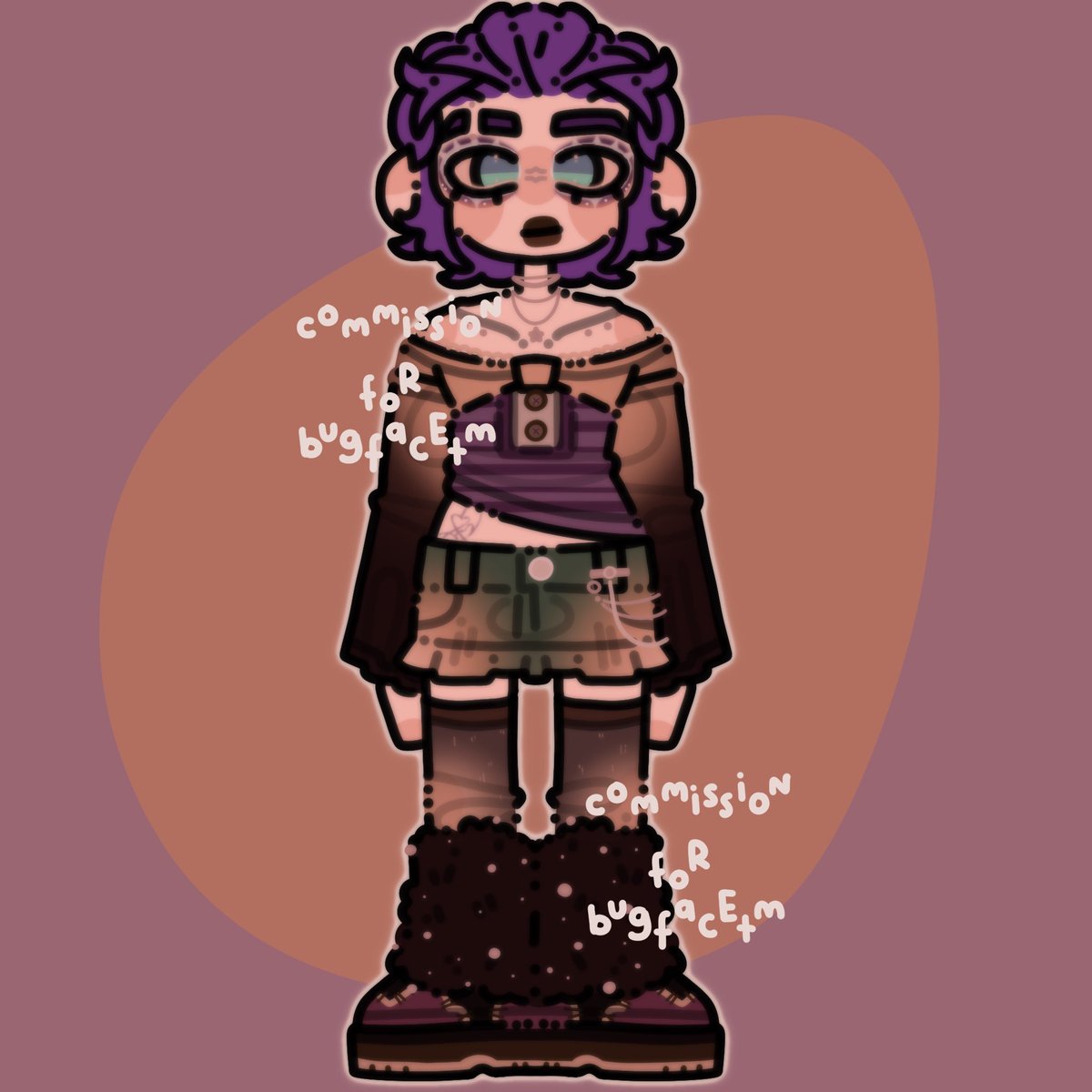 spidvvro's tweet image. finished my first ever vgen commission !! ⭐️ 

#VGen #commissionsopen #artmoots