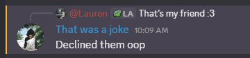 laurenheapstack's tweet photo. @kirimeows this happened today https://t.co/TgyM1at25M
