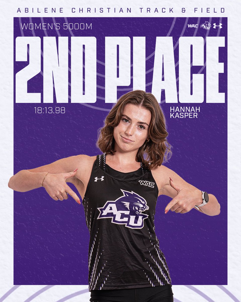 ACU_TFXC's tweet image. Some incredible performances from the Joe Gillespie Invitational🔥💪

#Tradition | #GoWildcats