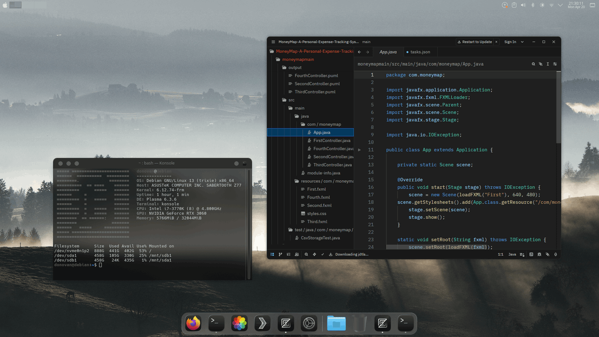 bot_unixporn's tweet image. [KDE] My take on MacOS Tahoe with dark app icons.
Link: redd.it/1sr9ksf

#unixporn #linux #screenshot