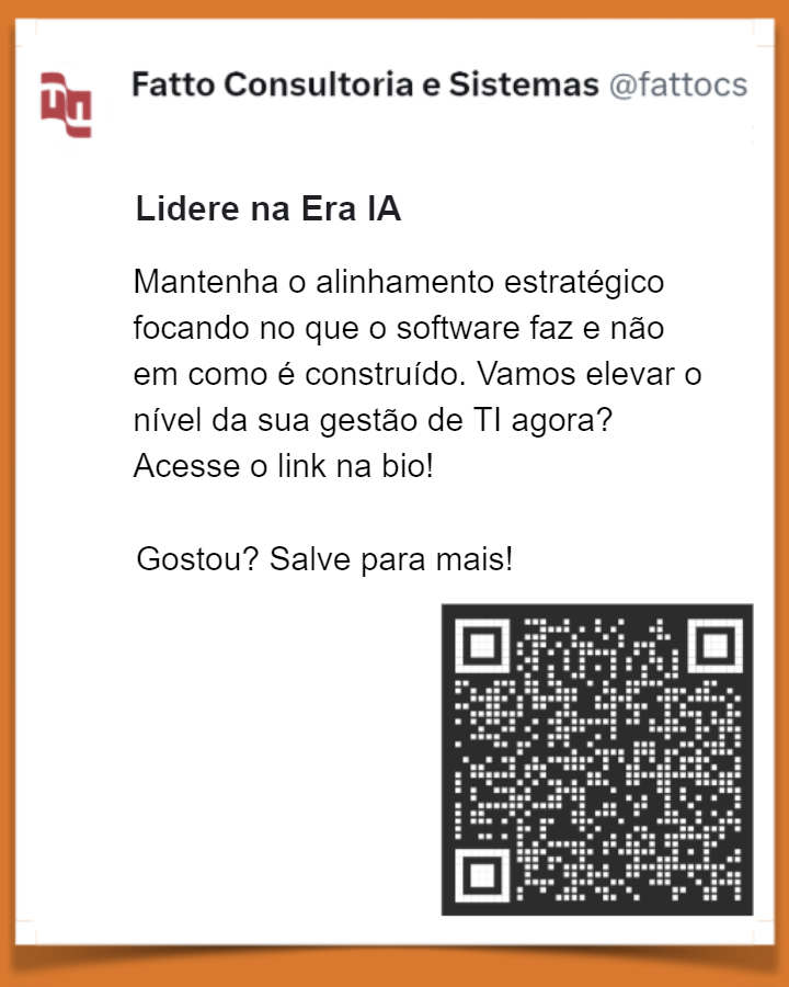 fattocs's tweet photo. IA NO DESENVOLVIMENTO DE SOFTWARE: SE O CÓDIGO É GERADO, O QUE ESTAMOS MEDINDO DE VERDADE?  #GestaoDeTI #InteligenciaArtificial #PontoDeFuncao #MetricasDeSoftware #PortfolioManagement #InovacaoTecnologica #FATTOCS https://t.co/oWXnSd04Ic