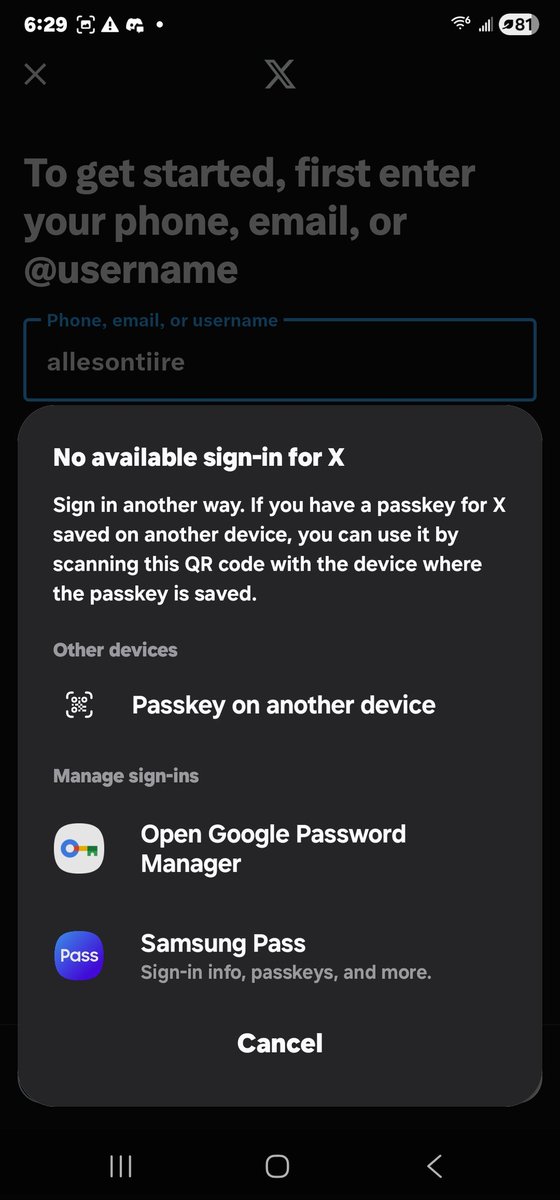 Erlingrad's tweet photo. Alright guys, I HAVE BEEN HACKED

I've been logged out of my account by someone in Manhattan New York with an iOS passkey, and I don't even use Iphones.

So yeah, I've reported to X but I think they also changed my email as well because it was not working.

So yeah It may be over https://t.co/LqD06b2v97