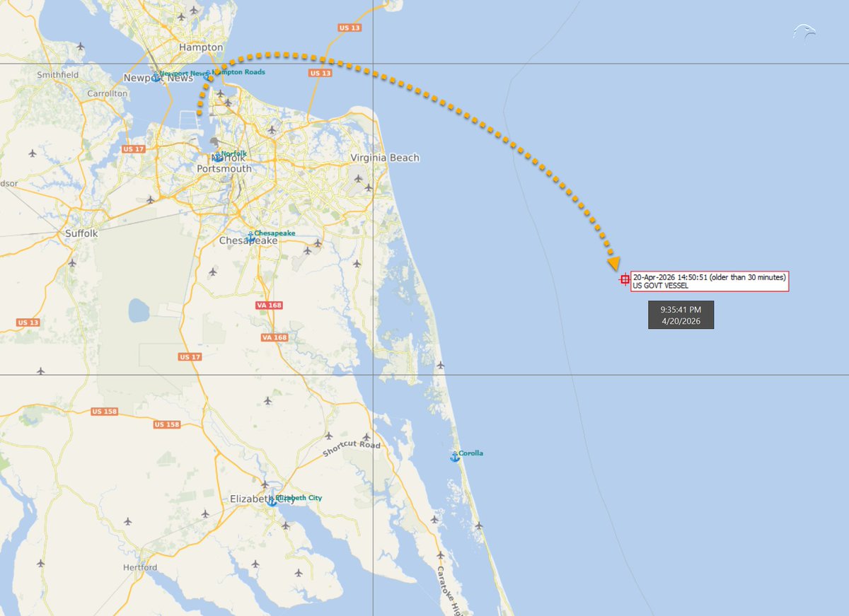 FlconEYES's tweet image. 🧐🚨USS Harvey C. Barnum Jr. (DDG-124) (MMSI: 303829071)
Arleigh Burke-class (Flight IIA Technology Insertion) 
Aegis guided missile destroyer.

Zarpó desde Norfolk, Virginia con rumbo Sur, por la costa Este de Estados Unidos. 

#VesselAlert #AIS #Maritime #OSINT #20Abr