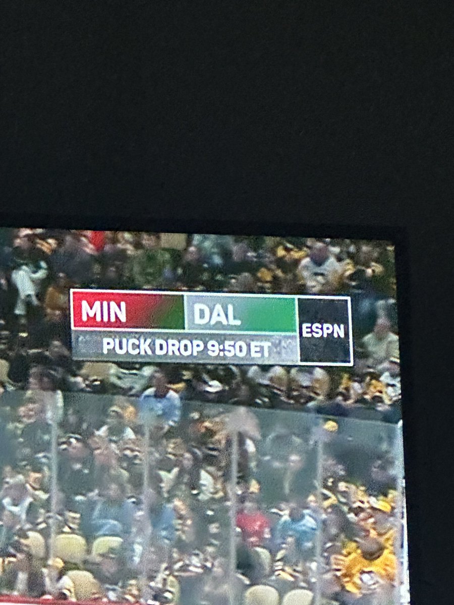 WildTakes10k's tweet image. 8:50 puck drop is brutal
#mnwild
