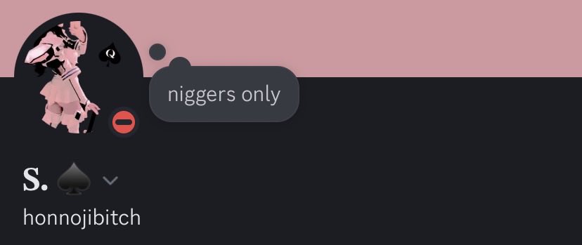 BLKDBITCH's tweet photo. ㅤ

with the amount of 𝗦𝗟𝗨𝗥𝗦 towards 𝗕𝗟𝗔𝗖𝗞 𝗣𝗘𝗢𝗣𝗟𝗘 i'll say. you should totes add my 𝗗𝗜𝗦𝗖𝗢𝗥𝗗 and spam me 𝗩𝗜𝗟𝗘 stuff. get that 𝗖𝗛𝗜𝗡𝗞 🇻🇳 𝗢𝗩𝗘𝗥𝗪𝗛𝗘𝗟𝗠𝗘𝗗 
ㅤ
ㅤ https://t.co/3n9eu4Si4s