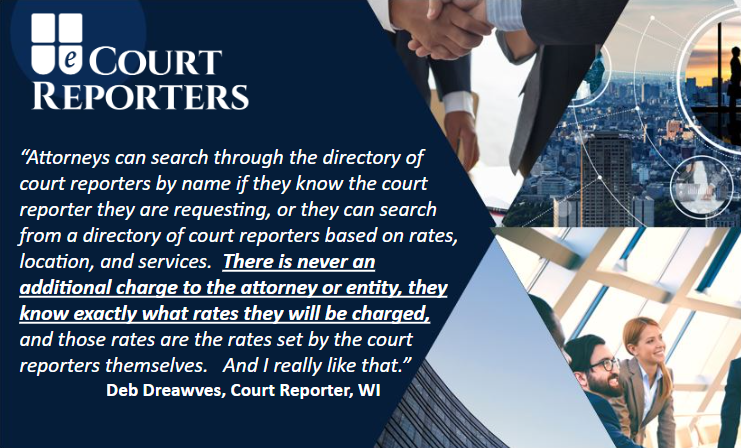 eCourtReporters tweet media