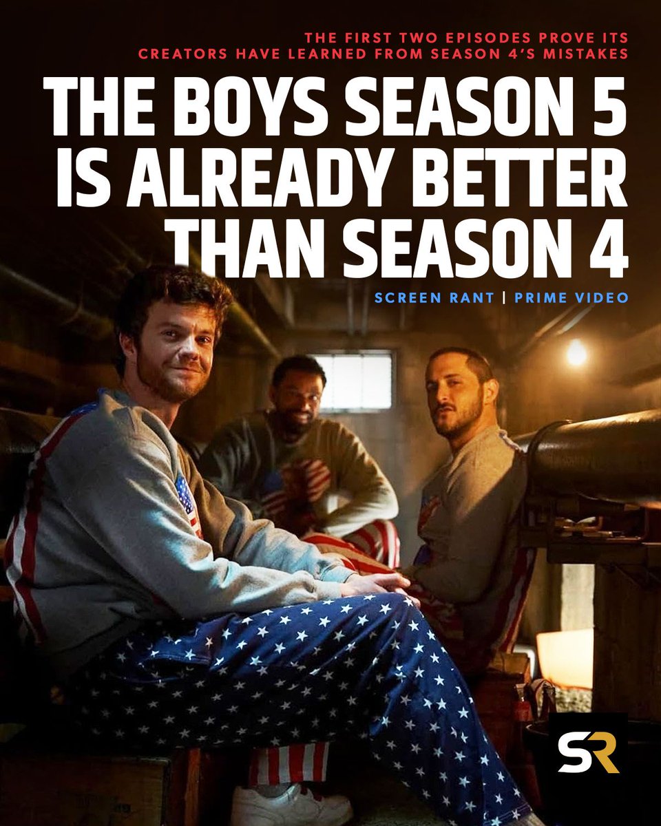 #TheBoys season 5 has already reestablished everything that made it so appealing in its early arcs, setting it up to become one of the best installments of the Prime Video sci-fi franchise.

Read More: screenrant.com/the-boys-seaso…