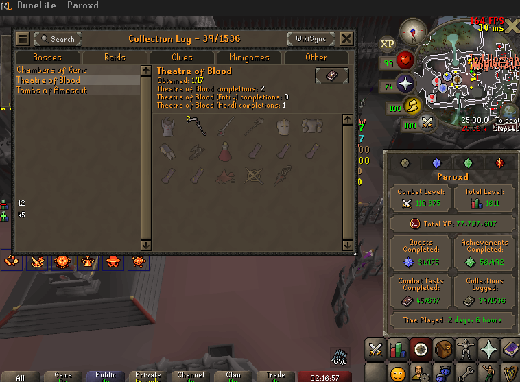 MTBacktilers's tweet photo. Paroxd on the HC in Leagues #MTBT #MTBacktilers #MaritimeBacktilers #leagues #osrs #ToB https://t.co/93Y5CdhfIn